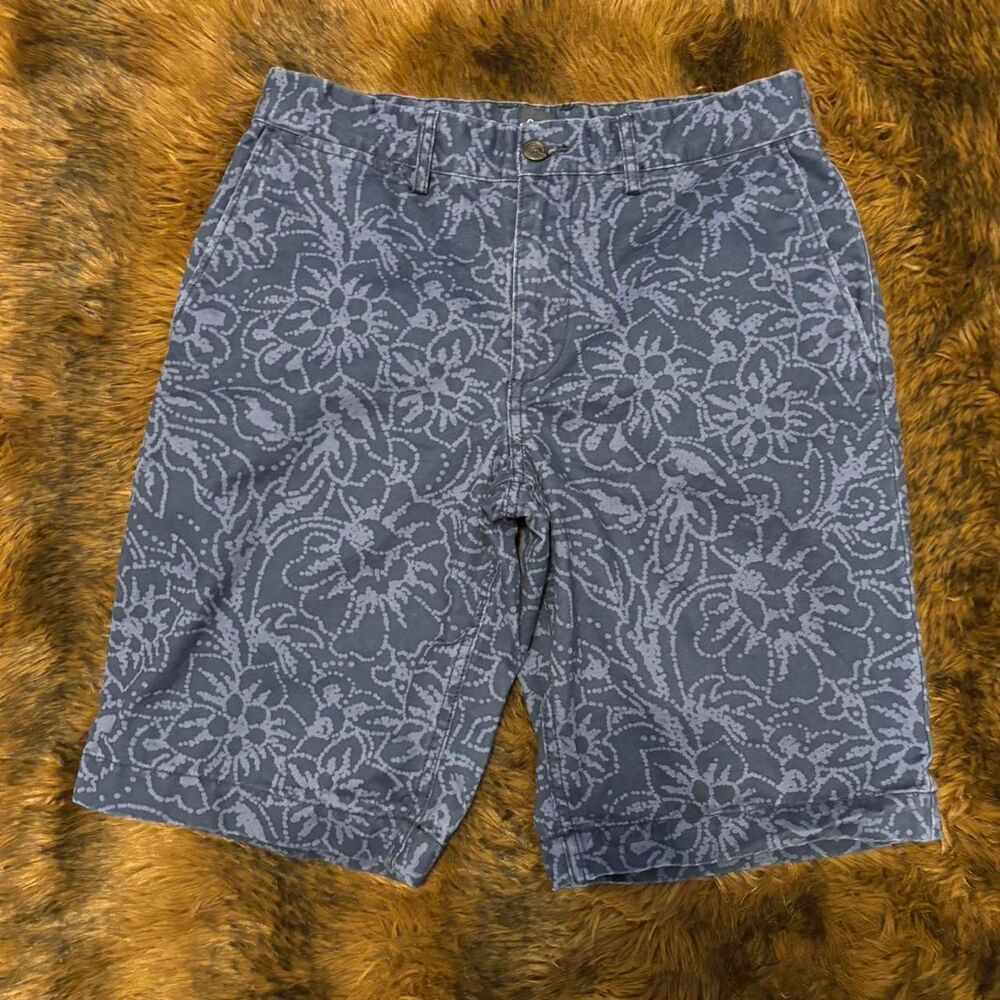 Gap Men's Grey and Blue Shorts